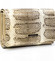 Luxusná hadia kožená zlatá peňaženka s odleskom - Lorenti 112SK