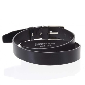 Pánsky kožený opasok čierny - Penny Belts Raffa 115