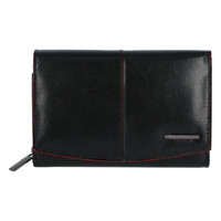 Dámska kožená peňaženka čierna - Bellugio Eminola