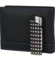 Pánska kožená peňaženka čierno/modrá - Bellugio Armen