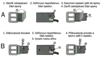 Pánsky kožený opasok čierny - PB Teodor 115