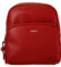 Dámsky mestský batôžtek červený - David Jones Rein