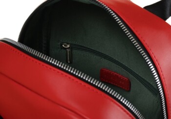Dámsky mestský batôžtek červený - David Jones Rein