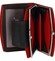 Luxusná dámska kožená peňaženka červená - Bellugio Armi New