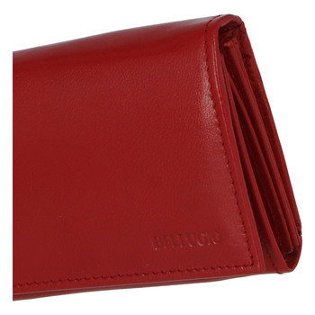 Dámska kožená peňaženka červená - Bellugio Daikiri