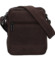 Pánska kožená crossbody taška tmavo hnedá - Bellugio Narell