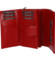 Dámska kožená peňaženka červená - Bellugio Romi