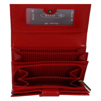 Dámska kožená peňaženka červená - Bellugio Romi