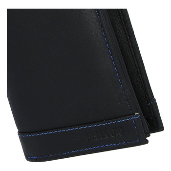 Pánska kožená peňaženka čierna - Bellugio Densil 2