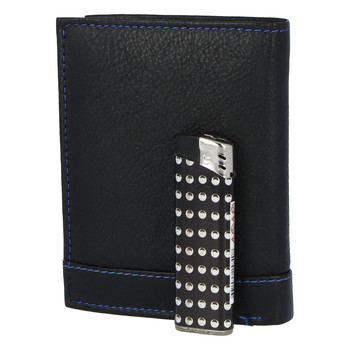 Pánska kožená peňaženka čierna - Bellugio Densil 2