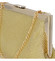 Dámska listová kabelka zlatá - Michelle Moon Dario