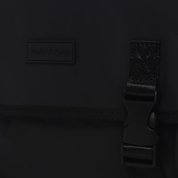 Pracovná taška na notebook čierna - Justin & Kelvin Drogo