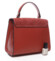 Dámska kožená kabelka do ruky červená - Delami Valeria