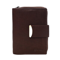 Dámska kožená peňaženka hnedá - Diviley Oryna