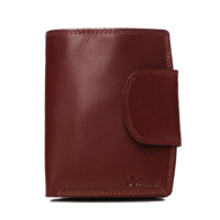 Pánska kožená peňaženka vínová - Delami Biser