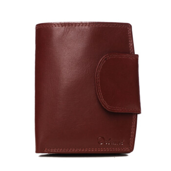 Pánska kožená peňaženka vínová - Delami Biser
