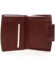 Pánska kožená peňaženka vínová - Delami Biser