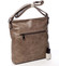 Moderná stredná crossbody kabelka taupe - Delami Karlie