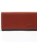 Dámska kožená peňaženka čierno červená - Bellugio Sofia New