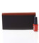 Dámska kožená peňaženka čierno červená - Bellugio Sofia New