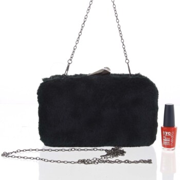 Dámska listová kabelka tmavo zelená - Delami Aina