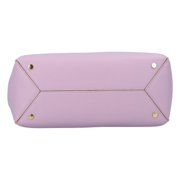 Dámska kožená kabelka svetlo fialová - ItalY Keriska