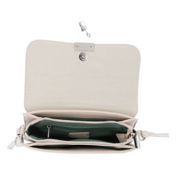 Malá dámska crossbody kabelka béžová - David Jones Brianna