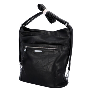 Dámsky kabelko/batoh čierny - Romina & Co Bags Zilla 1