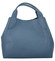 Dámska kožená kabelka modrá - ItalY Keriska
