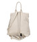 Dámsky kožený batoh svetlobéžový - ItalY Ahmedus