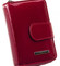 Módna kožená peňaženka lakovaná červená - Lorenti 115SH