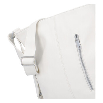 Dámska crossbody kabelka biela - Mahel Laionela