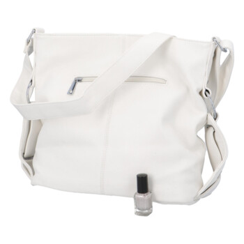 Dámska crossbody kabelka biela - Mahel Laionela