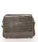 Dámska crossbody kabelka khaki s hadím vzorom - David Jones Snake