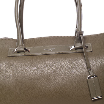 Elegantná dámska kabelka cez rameno khaki - David Jones Angie