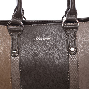 Luxusná dámska kabelka do ruky hnedá - David Jones Hezeka