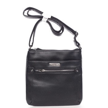 Dámska čierna crossbody kabelka - David Jones Chilasha