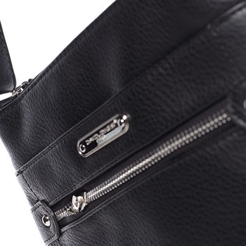 Dámska čierna crossbody kabelka - David Jones Chilasha