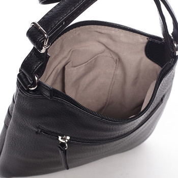 Dámska čierna crossbody kabelka - David Jones Chilasha