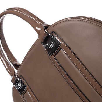Luxusná a elegantná khaki kabelka do ruky - Silvia Rosa Kalliope