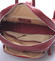 Jemný kožený dámsky batôžtek červený - Gerard HENON Comtess