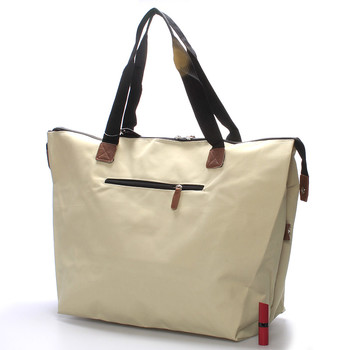 Originálna veľká béžová plážová taška - New Rebels Raaz