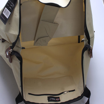 Originálna veľká béžová plážová taška - New Rebels Raaz