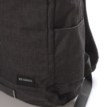 Školský jednoduchý sivý batoh - Enrico Benetti Achilleas