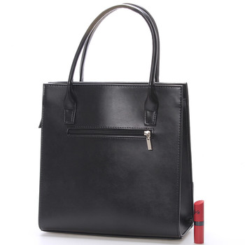 Dámska luxusná lakovaná kabelka čierna - Delami Claudine