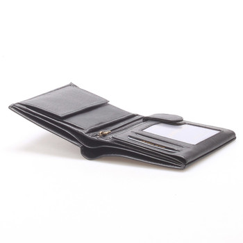 Pánska kožená peňaženka čierna - WILD Bartholomaios