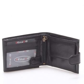 Pánska kožená peňaženka čierna - Bellugio Caessar