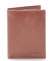 Pánska hladká kožená peňaženka hnedá - Bellugio Cadmus