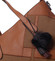 Väčšia módna dámska kabelka cez rameno hnedá - MARIA C Galene