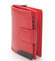 Luxusná väčšia dámska kožená peňaženka červená - Bellugio Calista
